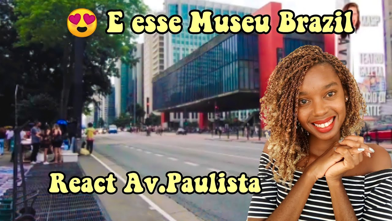 AFRICANA REAGE a Avenida Paulista SP Brazil