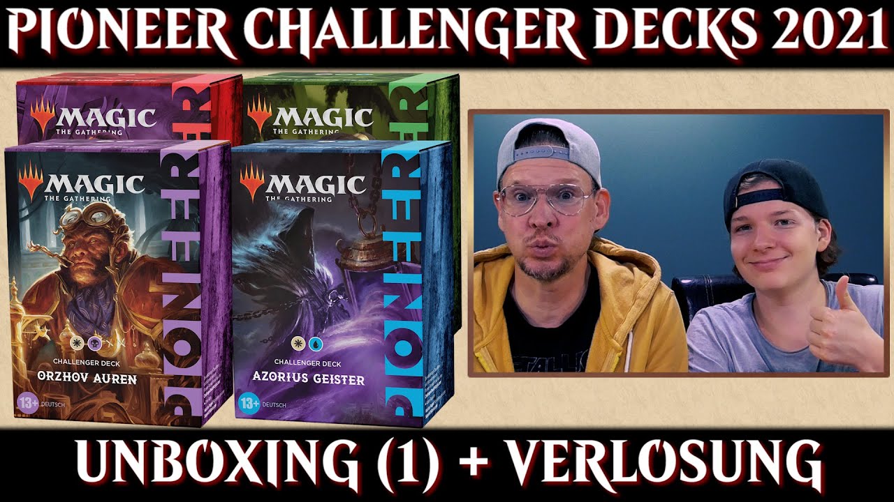 MTG Unboxing Pioneer Challenger Decks 2021 | Orzhov Auras | Magic the Gathering deutsch | Trader