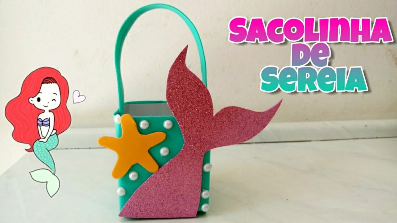 Lembrancinha tema sereia✨