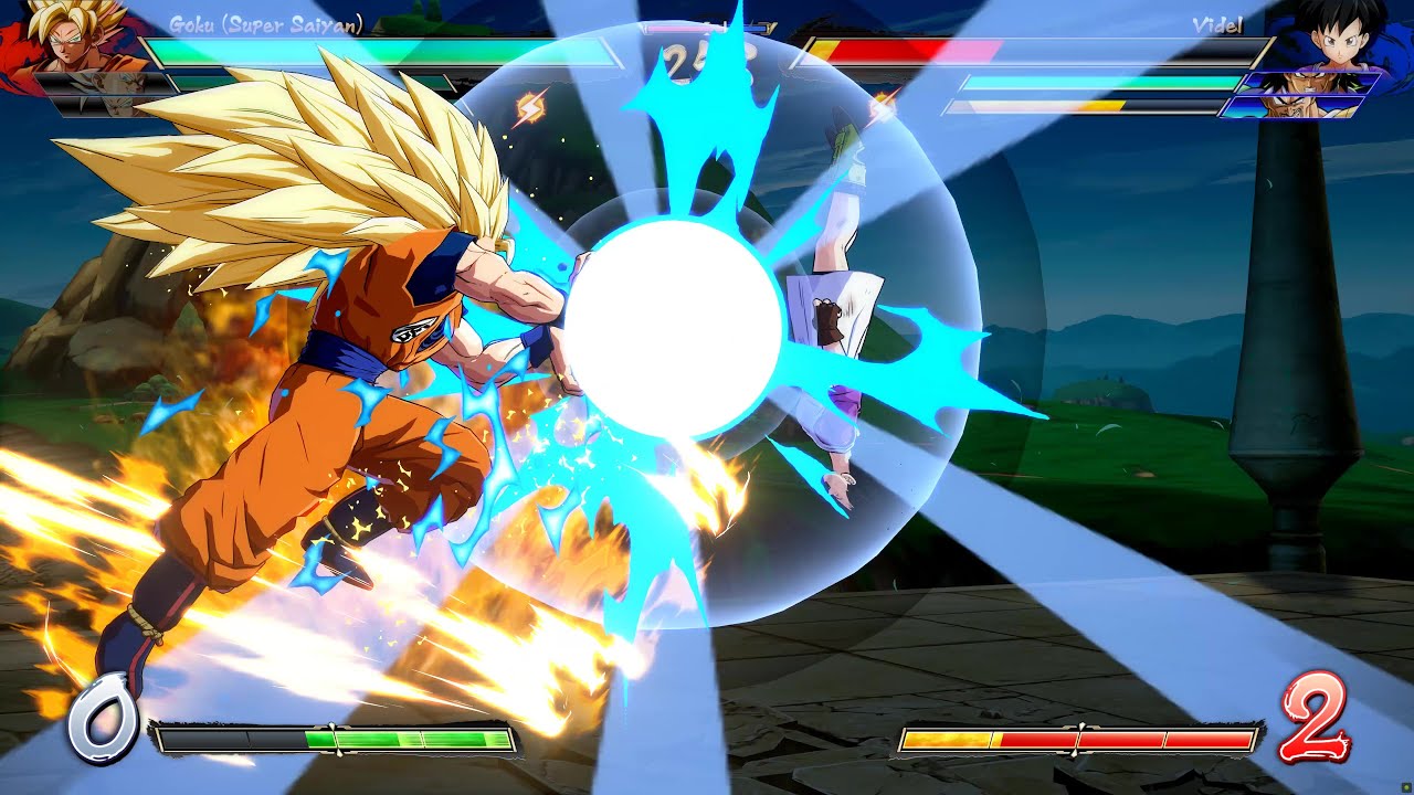 DRAGON BALL FighterZ: Arcade Mode feat. Goku (Super Saiyan), Vegeta (Super Saiyan) and Gohan (Teen)