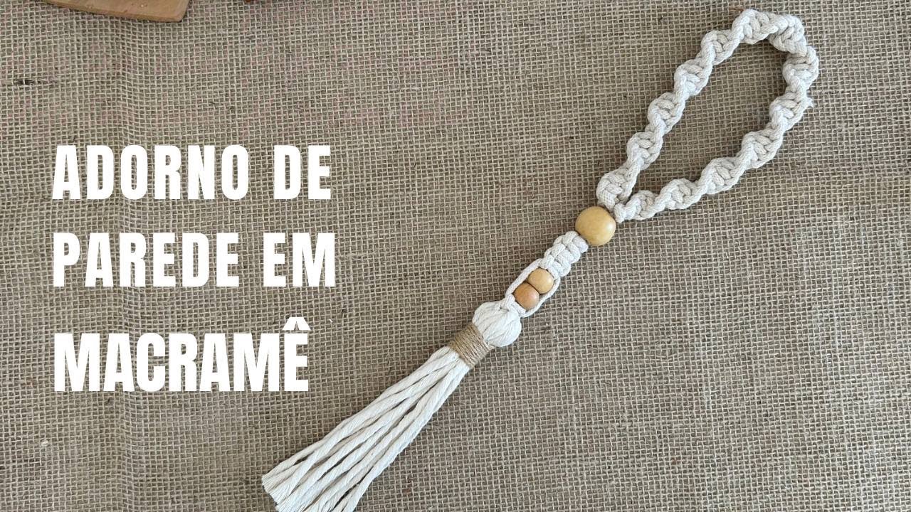 TUTORIAL - Como fazer Adorno de Parede - Passo a Passo Fácil