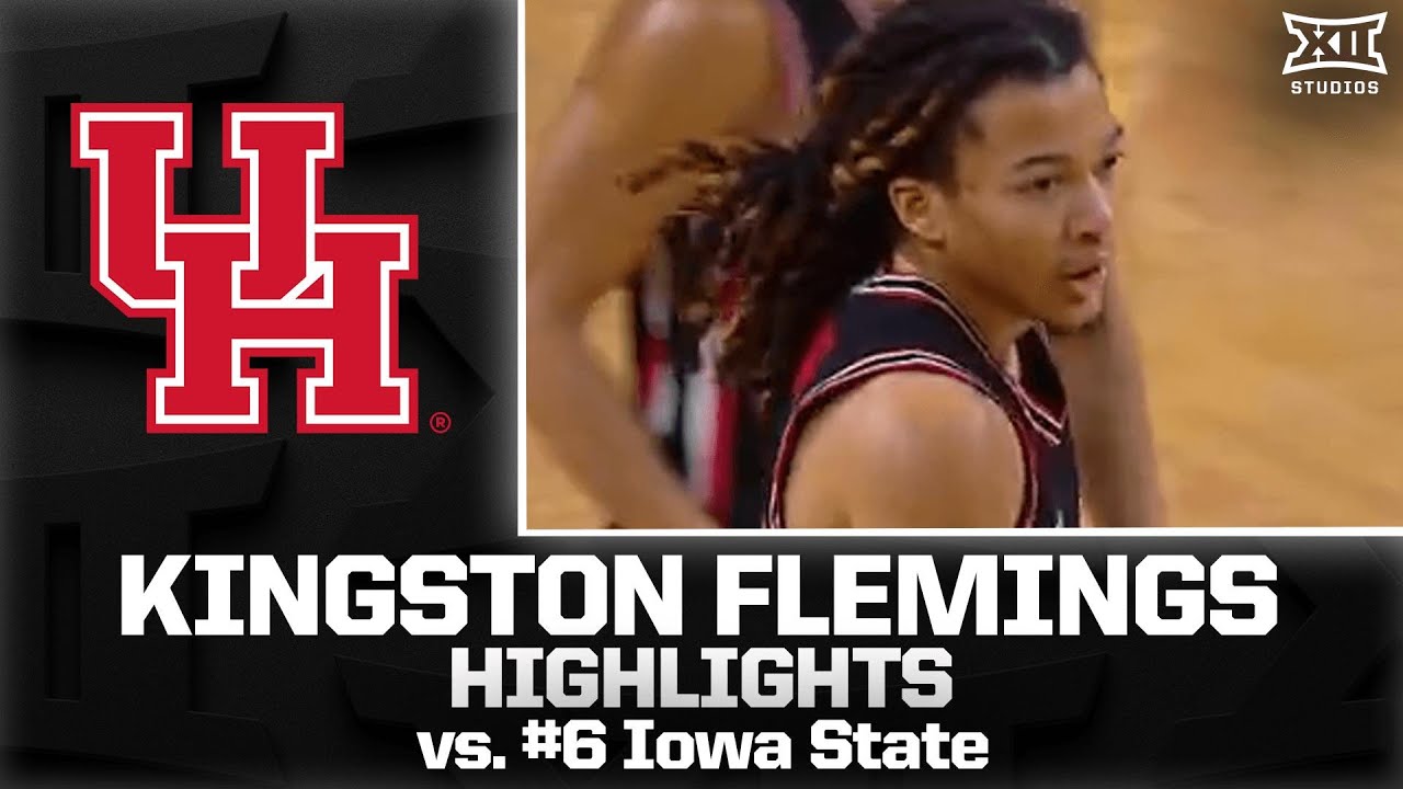 Kingston Flemings Highlights vs. #6 Iowa State | 2025-26 Big 12 Men's Basketball