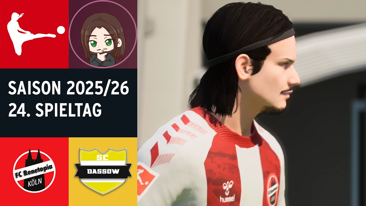 FC Renetopia - Dassow SC | 24. Spieltag | Youtube Bundesliga 2025/26