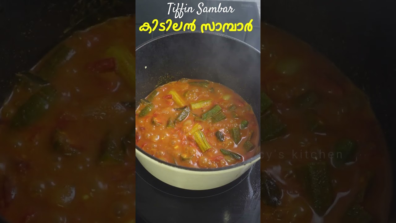 കിടിലൻ സാമ്പാർ എന്തൊരു മണം | Easy Sambar Recipe Malayalam | Kerala Sambar | Tiffin Sambar Recipe