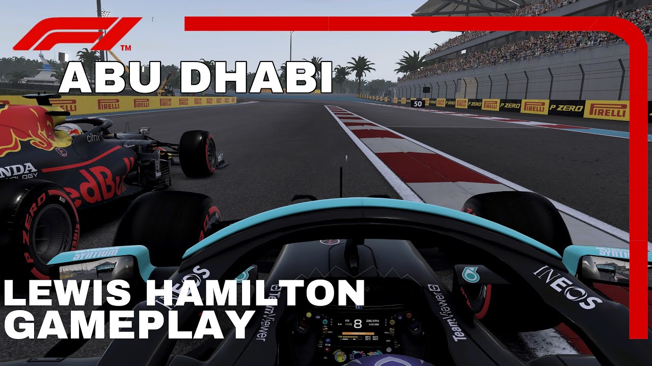 F1 2021 gameplay - Making Lewis Hamilton an 8th Time World Champion (Abu Dhabi GP 2021)