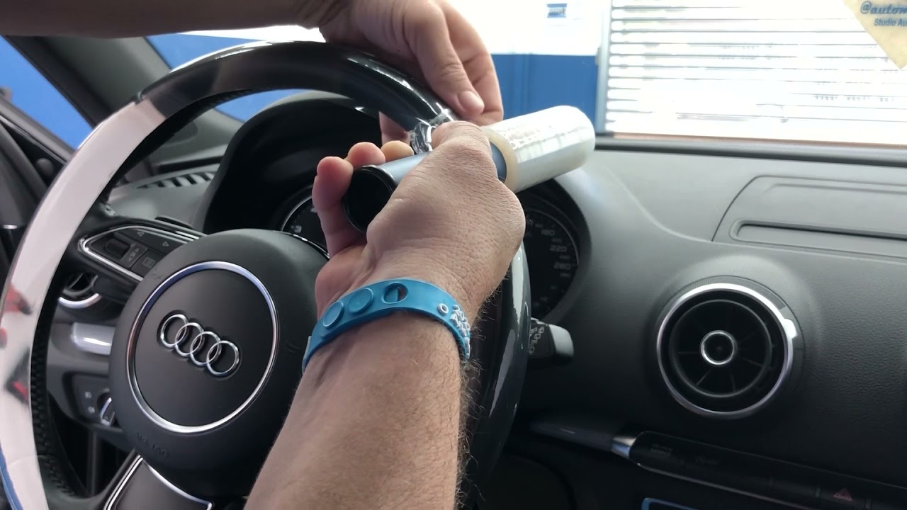 Você usa plástico filme Stretch no volante? Se liga nessa dica valiosa!