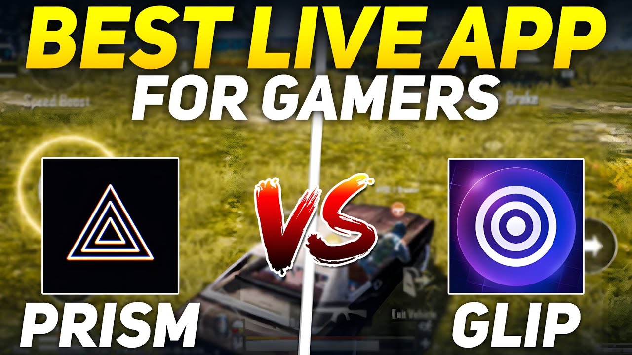 Glip vs Prism Live 🔥 Best Live Stream App For Android | Live Stream Bgmi On Youtube With Mobile