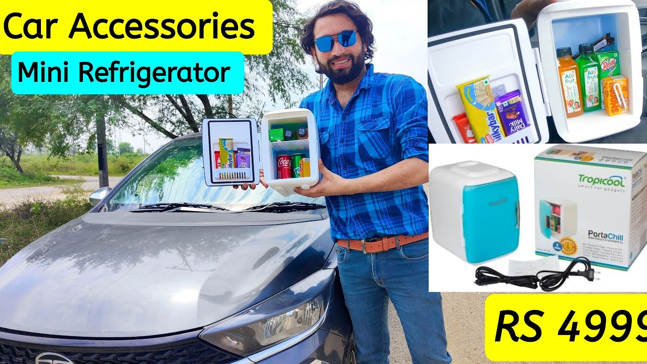 Finally Car मे Mini Refrigerator Install kar Liya 😍 Car Travelling best Accessories