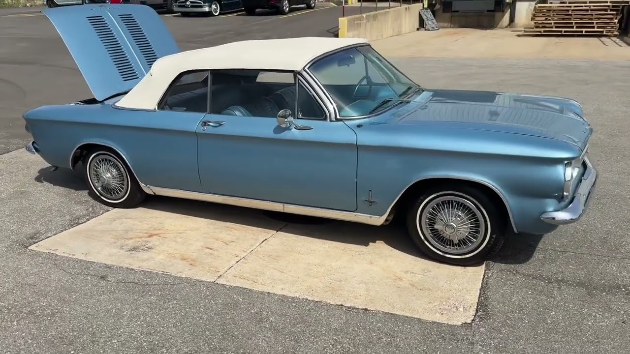 1964 Corvair - Start Up, Walk Around, Driving Video