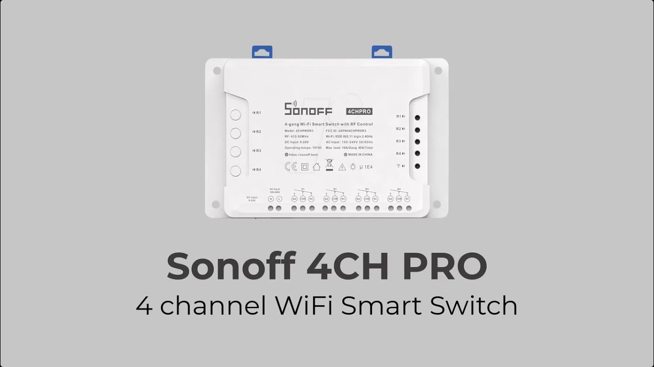 Sonoff 4CHPRO