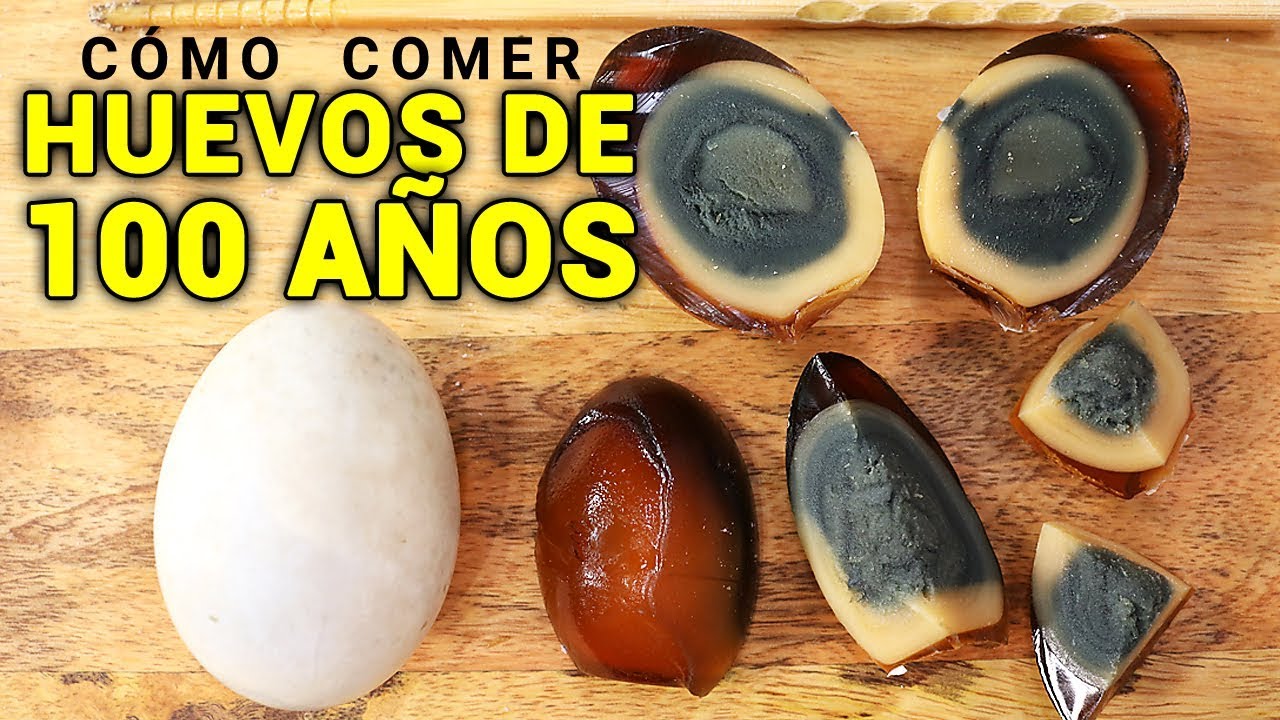 CÓMO COMER HUEVOS de 100 AÑOS CHINOS | Cocina con Mike