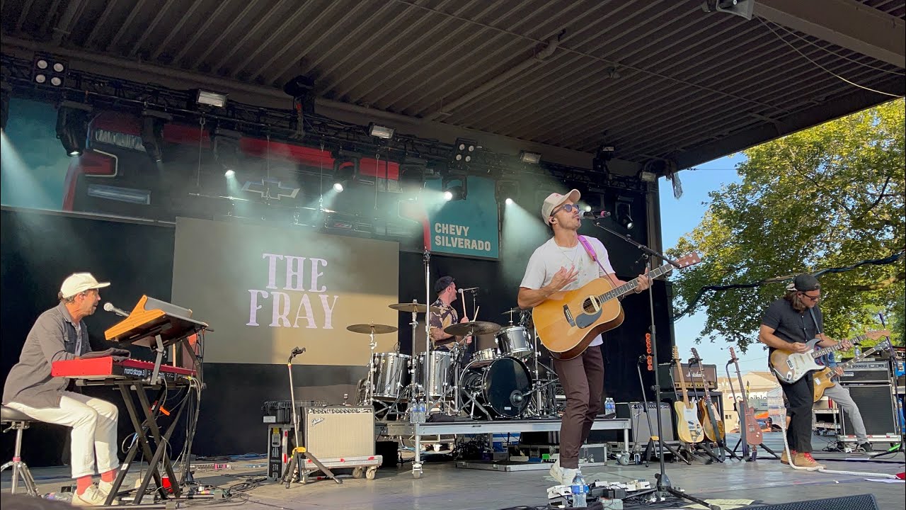 The Fray - All At Once - New York State Fair - Syracuse, NY - 9/1/23