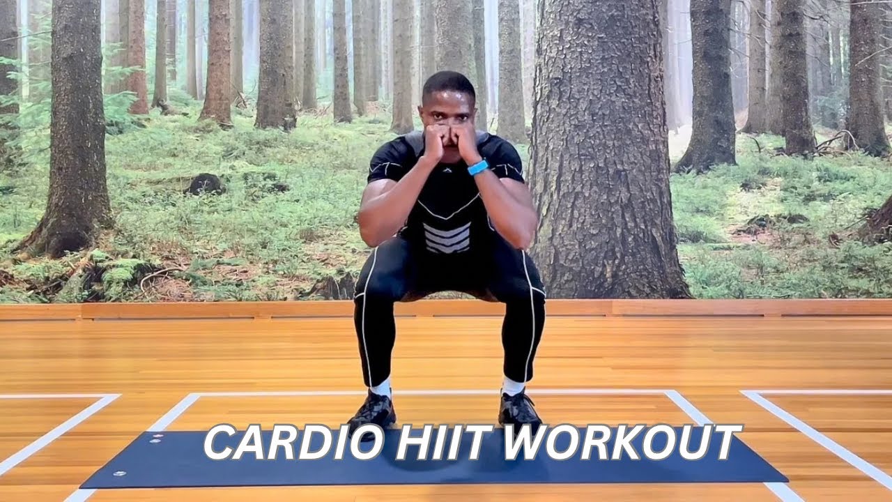15 MINUTES HIIT CARDIO WORKOUT AT HOME NO REPEAT NO EQUIPMENT (FOLLOW ALONG)