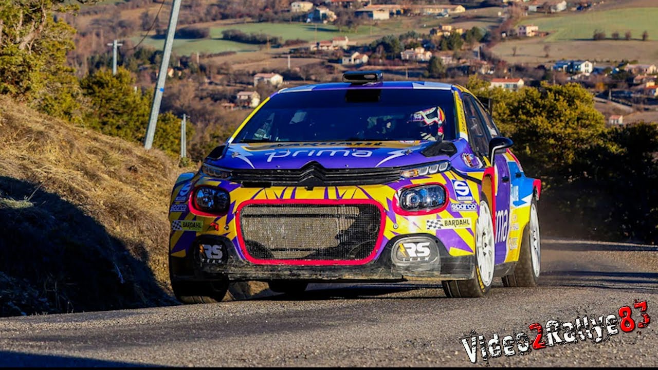 Test RallyeMonte Carlo 2025 ⎜ Rachele Somaschini ⎜ Citroën C3 Rally2 By PapaJulien