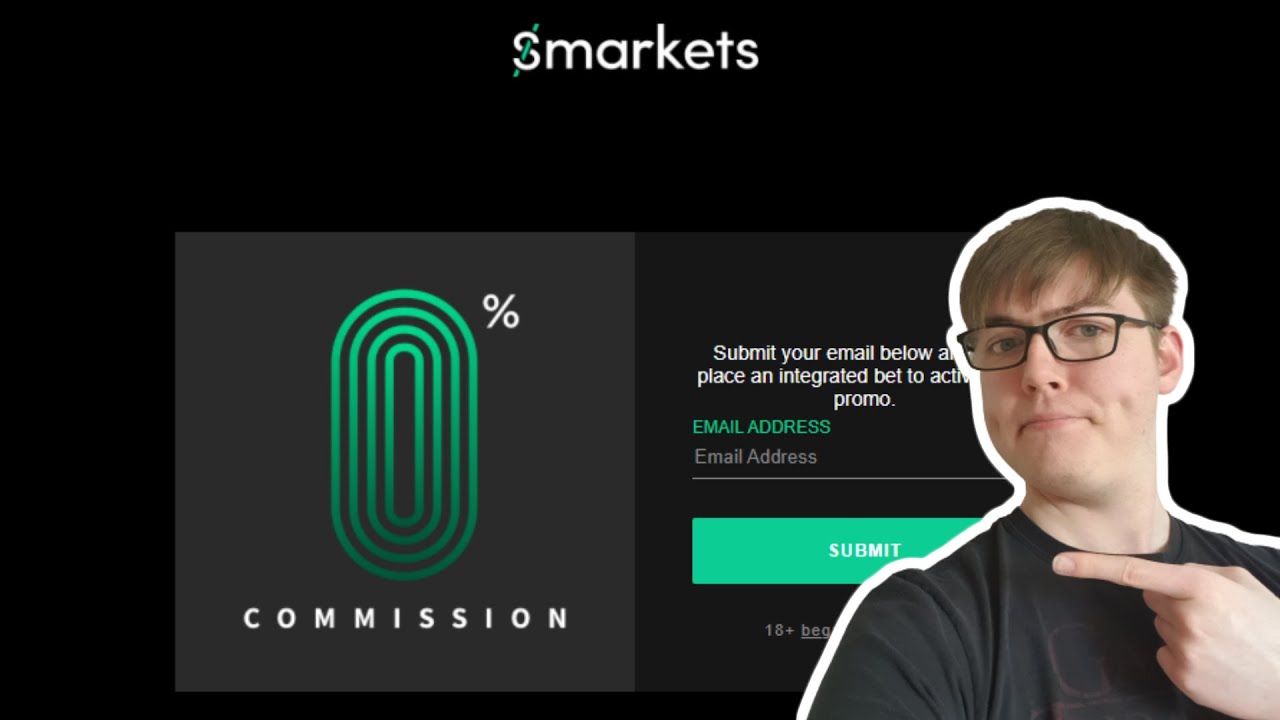 How to get 0% Commission on Smarkets