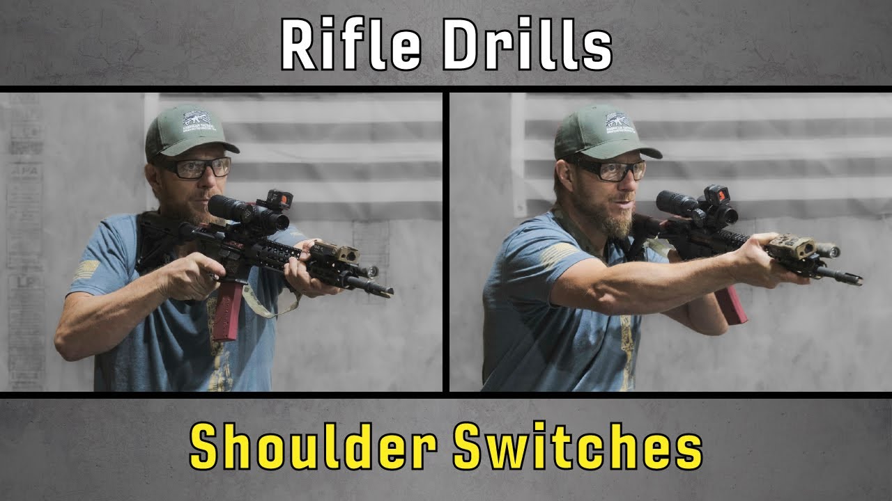 Rifle Shoulder Switches for Approaching Barricades