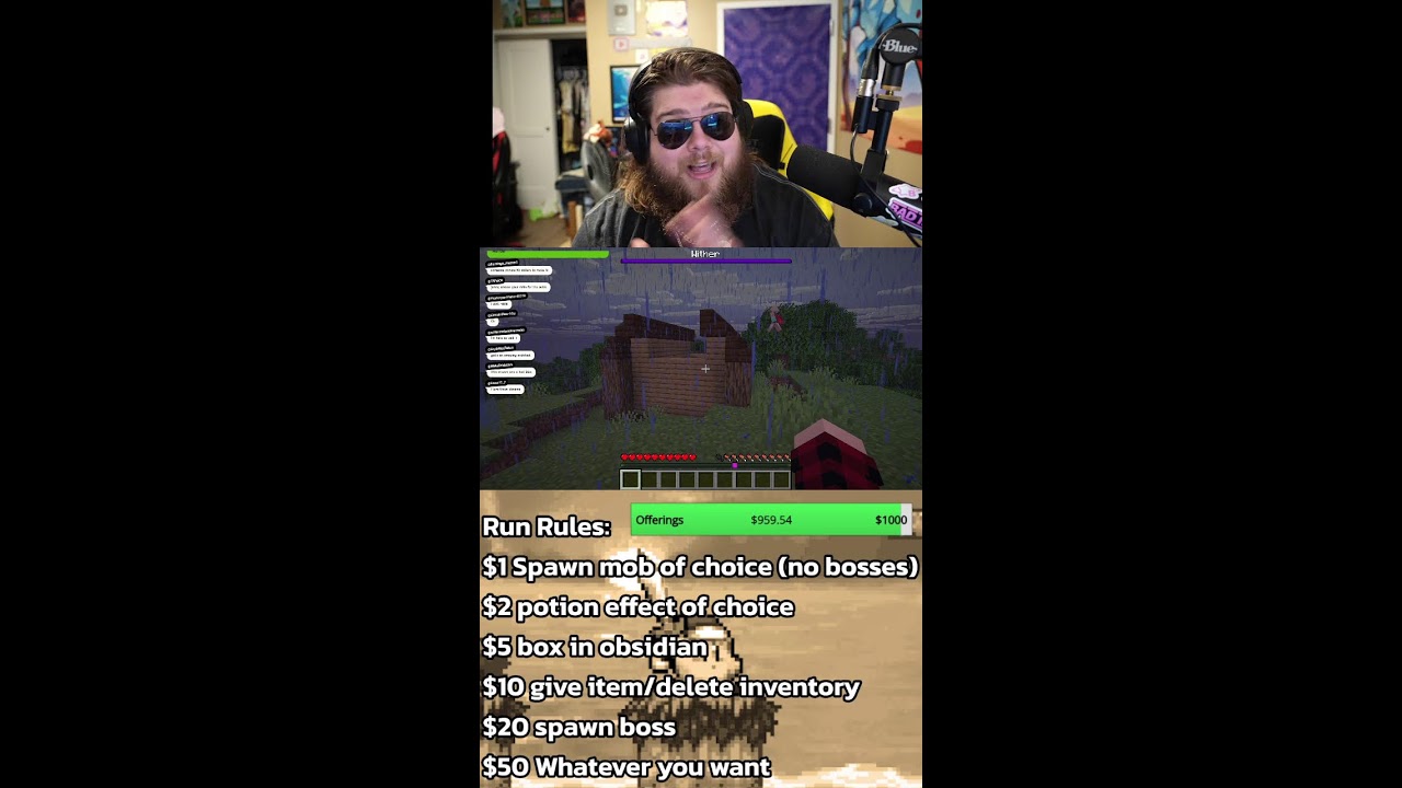 Minecraft... But I've Angered God (Portrait)