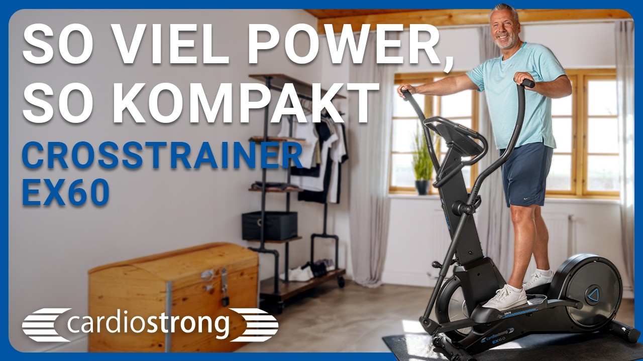 cardiostrong Crosstrainer EX60 | Fitnessger&auml;t f&uuml;r jedes Alter