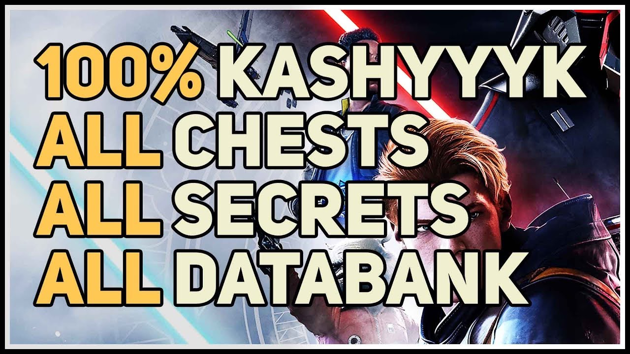 Kashyyyk 100% Explored  (All Chests Secrets and Databank Echo) Star Wars