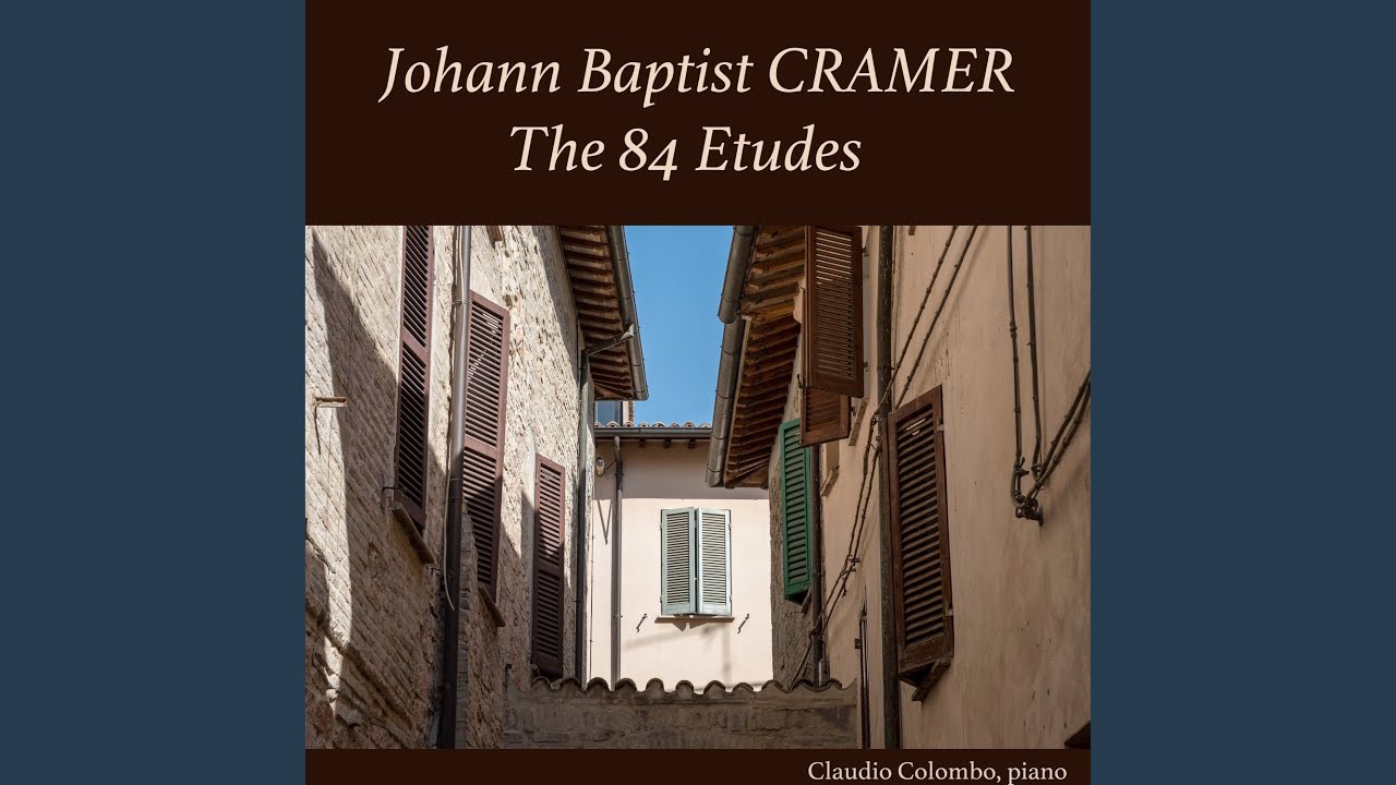 84 Etudes for Piano: No. 38 in E-flat minor, Moderato