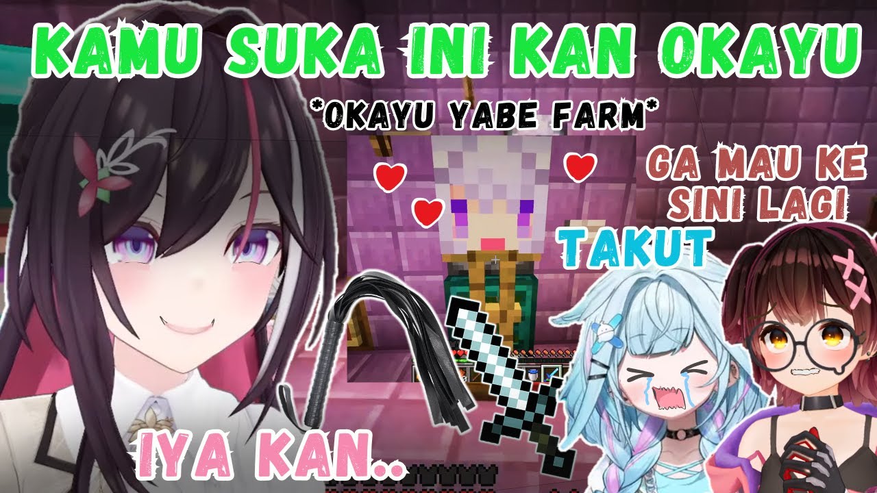 Ketika Roboco-Su chan Ga Kuat Sama Okayu's Yabee Farm, Tapi AZKi Kita Yang Seiso...【Hololive | Clip】