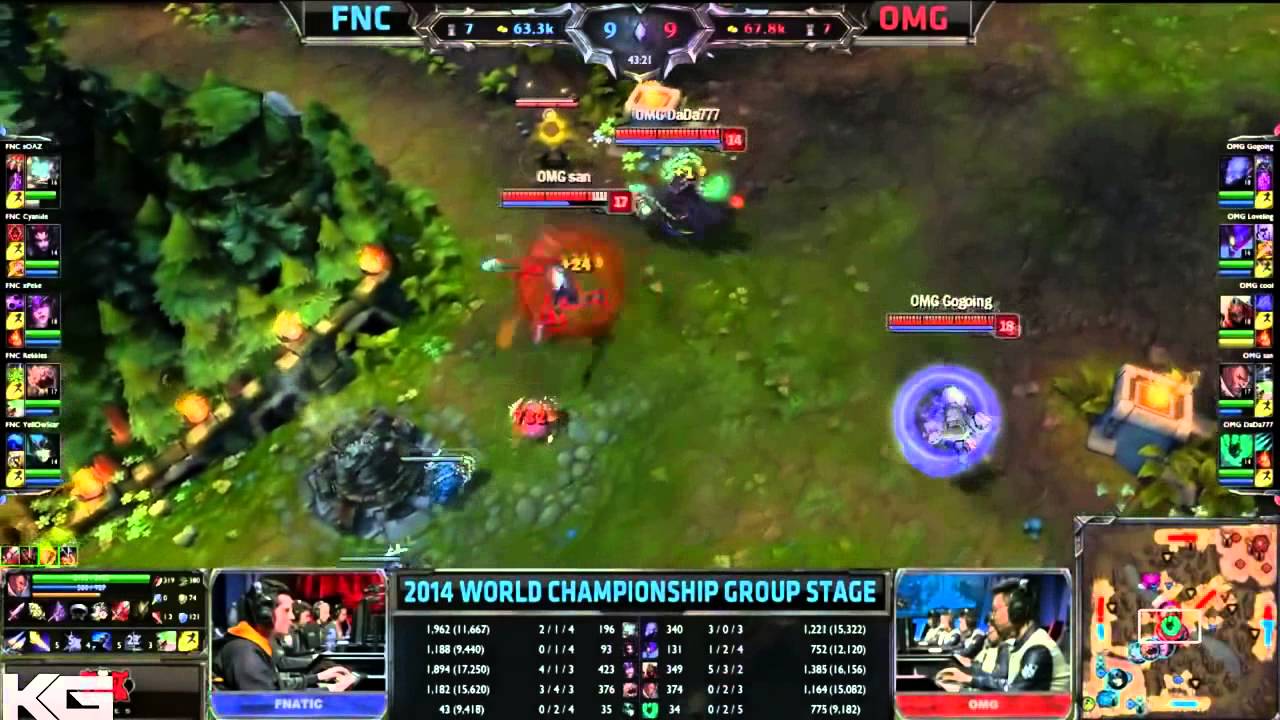 Fnatic vs OMG Game 2 S4 Worlds Highlights MUST SEE   LoL World Championship 2014 S4 FNC vs OMG