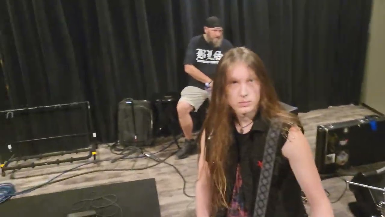 Dystopian with Rob Barrett (Cannibal Corpse) & James Cole IV rehearsal for FishFest. 8/23/23