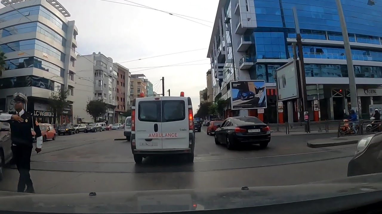 جولة من شارع عبدالمومن إلى محطة القطار الوازيس الدار البيضاء