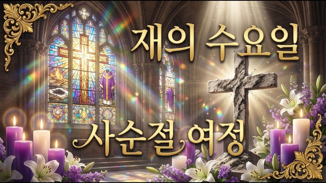 재의 수요일 기도음악✝️ 사순절 시작 묵상 성가 모음 | 회개 기도 2026