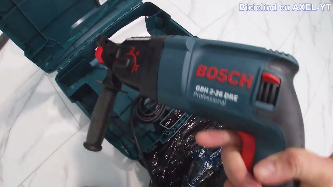 [Unboxing]  Bosch GBH 2-26 DRE ciocan rotopercutor SDS Plus