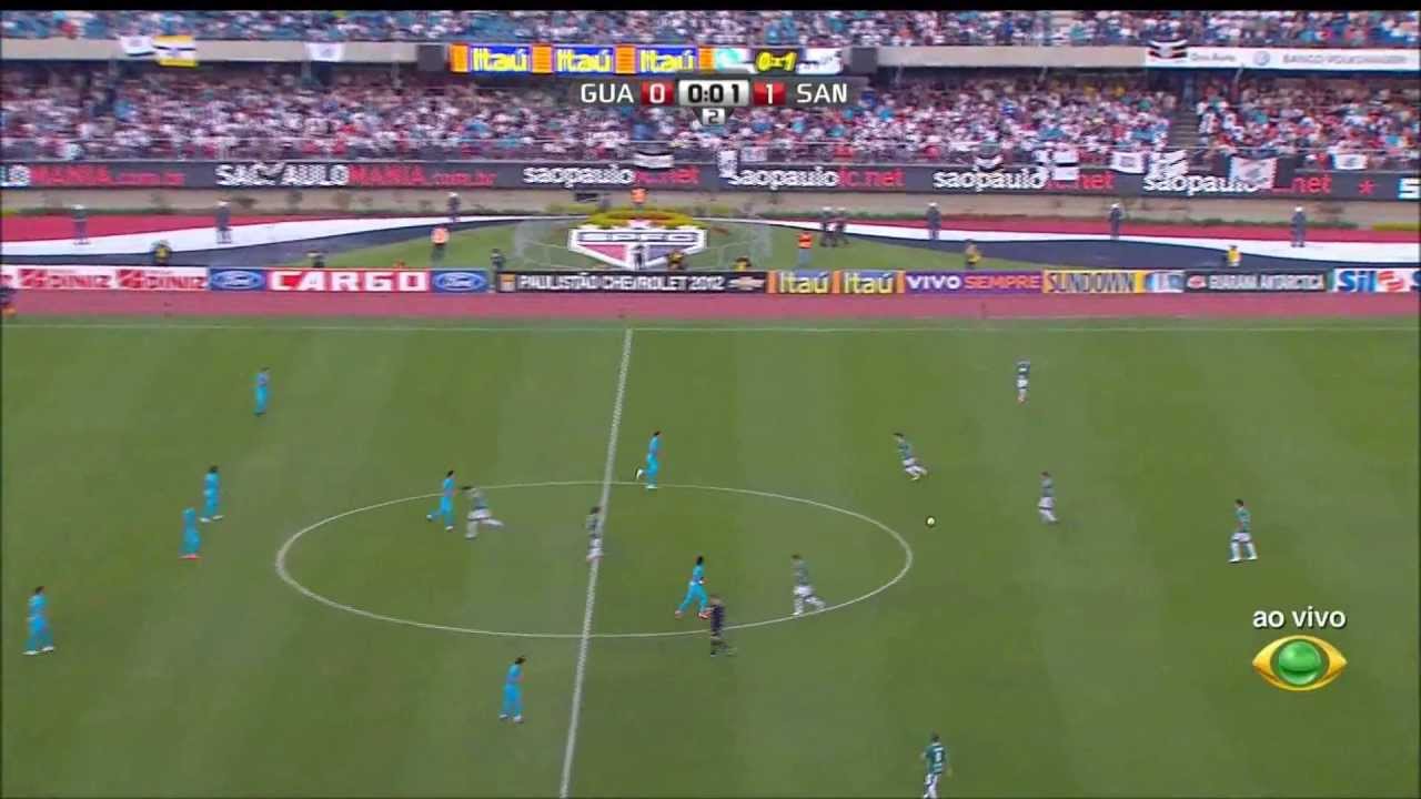 HD Guarani 0 x 3 Santos - Final Paulistão 2012 - Mais um show do Neymar rumo ao Tri