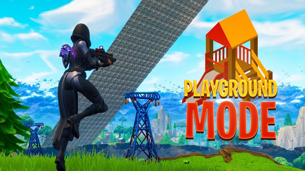 PLAYGROUND MODE gameplay in Fortnite