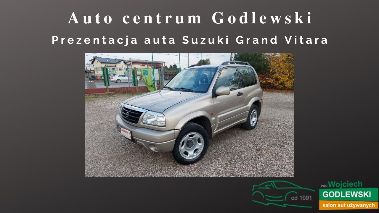 Suzuki Grand Vitara 2004 rok - 4x4 - Salon Polska - I właściciel - Prezentacja auta