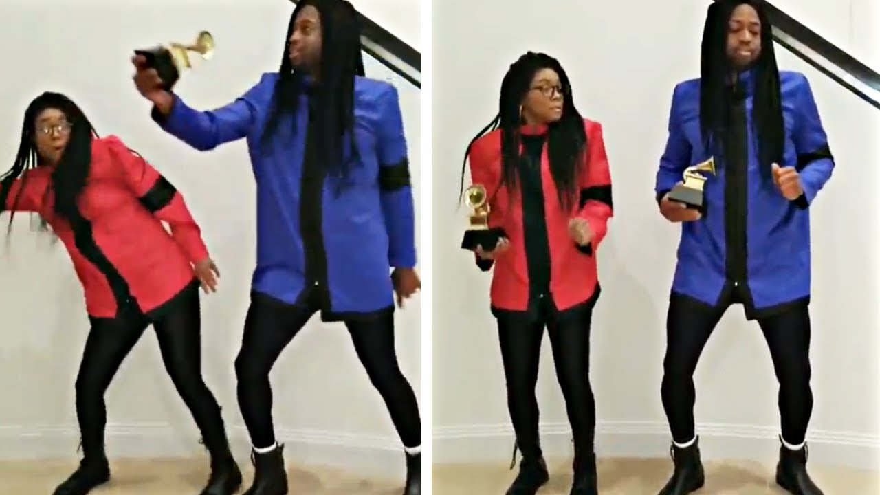 Dwyane Wade & Gabrielle Union Dress Up As Milli Vanilli & Dance