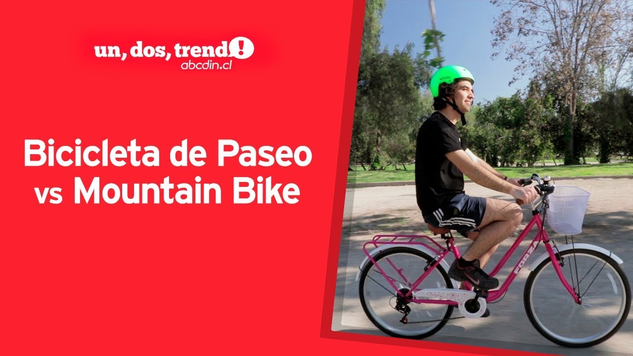 Bicicleta de Paseo VS Mountain Bike + Concurso!