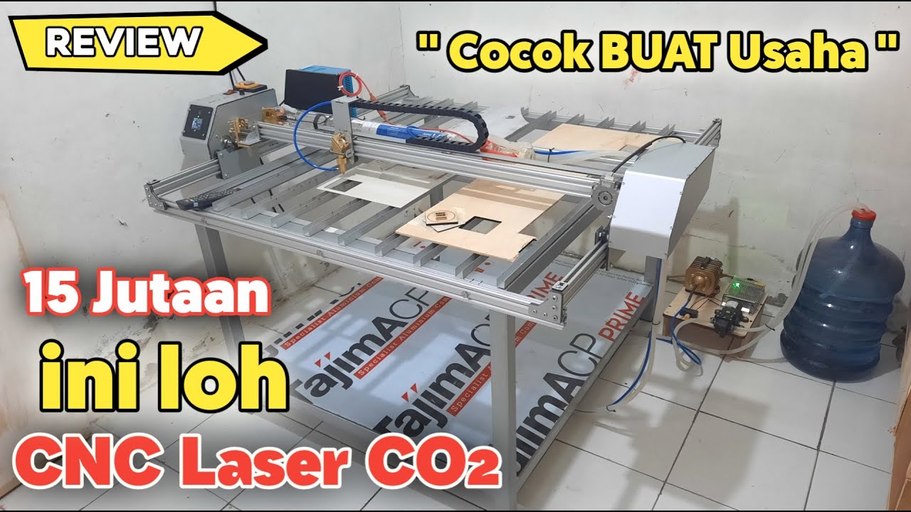 Mesin Cutting Kayu Otomatis | CNC Laser Cutting CO2 - 15 Jutaan lengkap buat Usaha