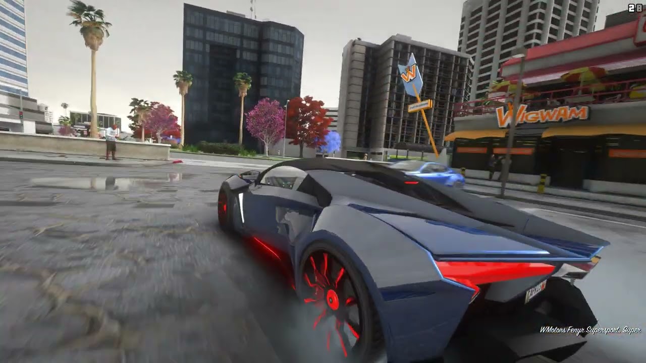 GTA 5: Real Life Graphics + Enhanced Realistic Traffic Showcase On RTX 5090 Maxed-Out