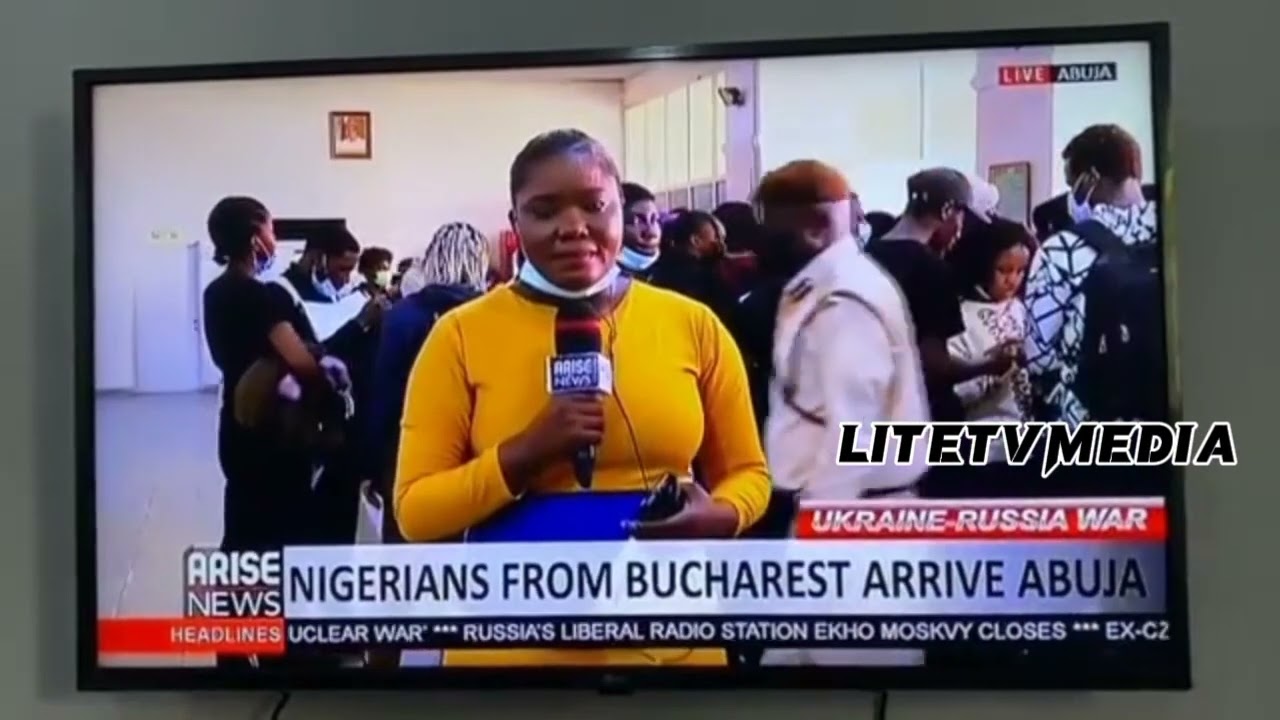 Watch,Arise TV anchor, Reuben Abati show displeasure on live TV as correspondent calls him by name.