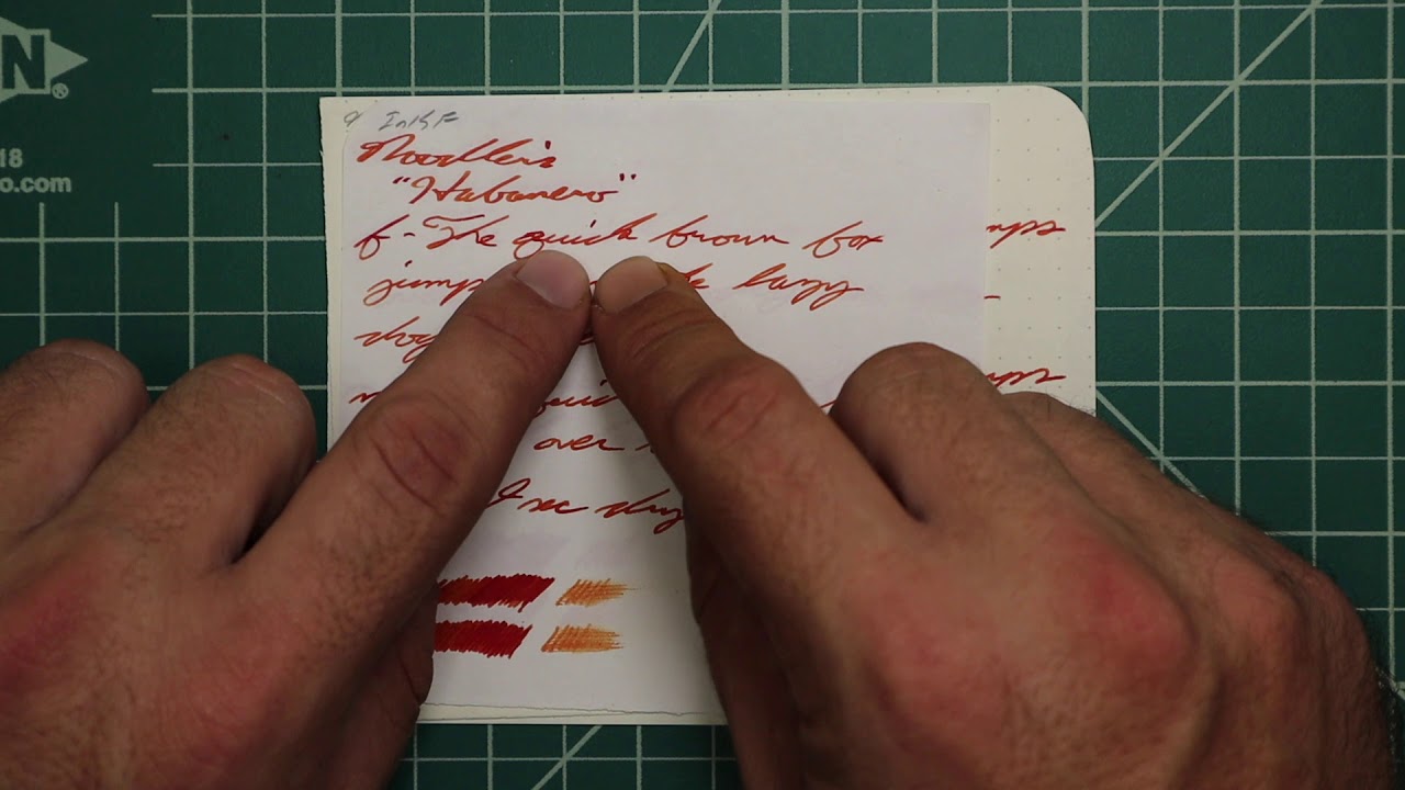Noodler's Habanero Fountain Pen Ink 