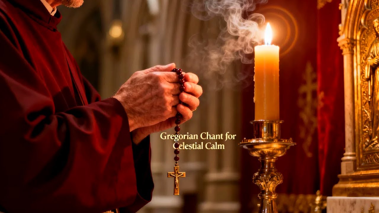 Gregorian Chant for Healing Sleep and Divine Light | Benedictine Ambience and Sacred Balance