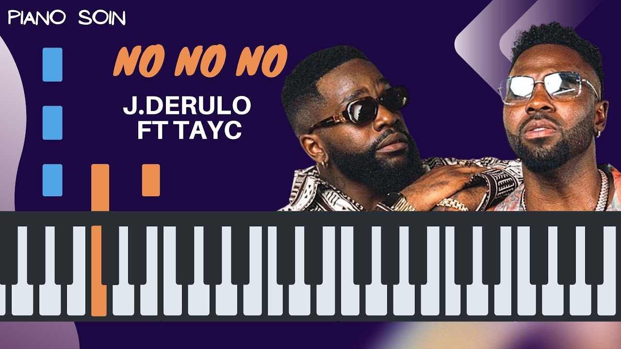 No No No - Jason Derulo ft Tayc (Piano fr Cover Tutoriel KARAOKE Paroles)