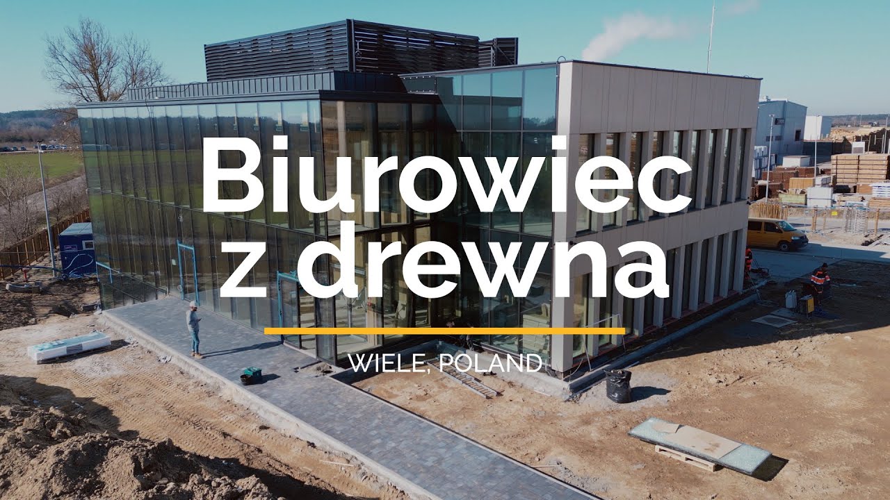 Pierwszy taki w Polsce? Drewniany biurowiec Sylva już prawie gotowy!