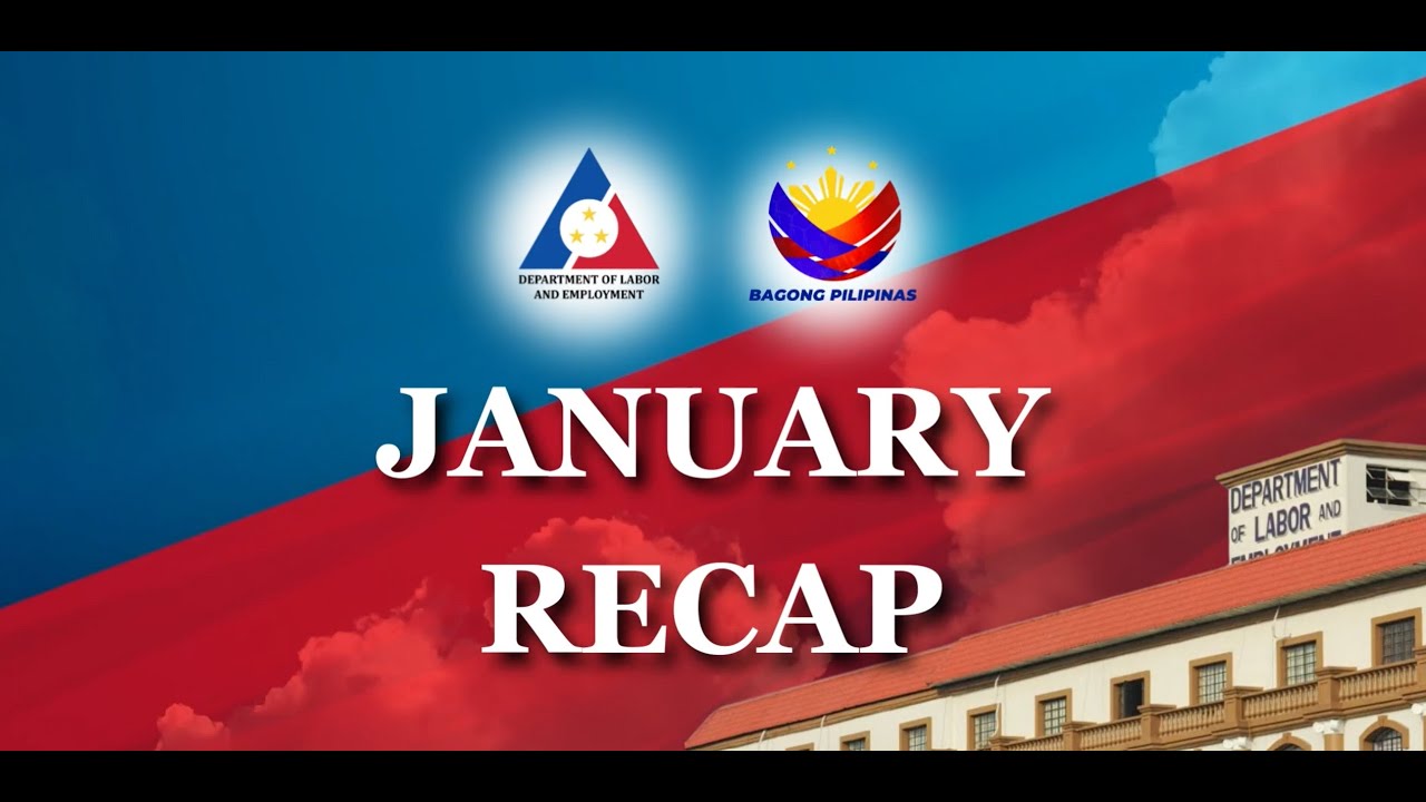 Department's highlights for January