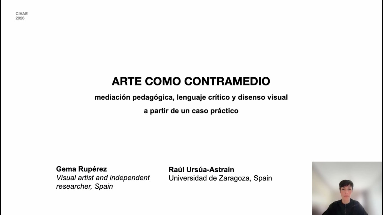 CIVAE 2026 Arte como contramedio