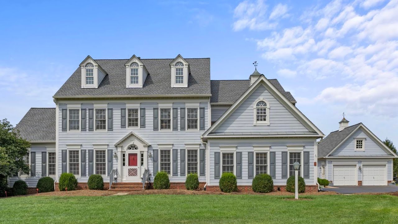 Inside a 6000 sqft estate with a pool on 3 acres in Aldie, Virginia