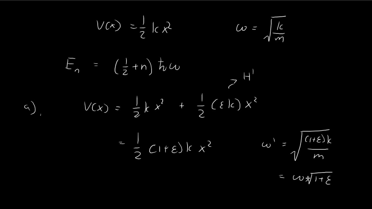 Problem 6.2 | Introduction to Quantum Mechanics (Griffiths)