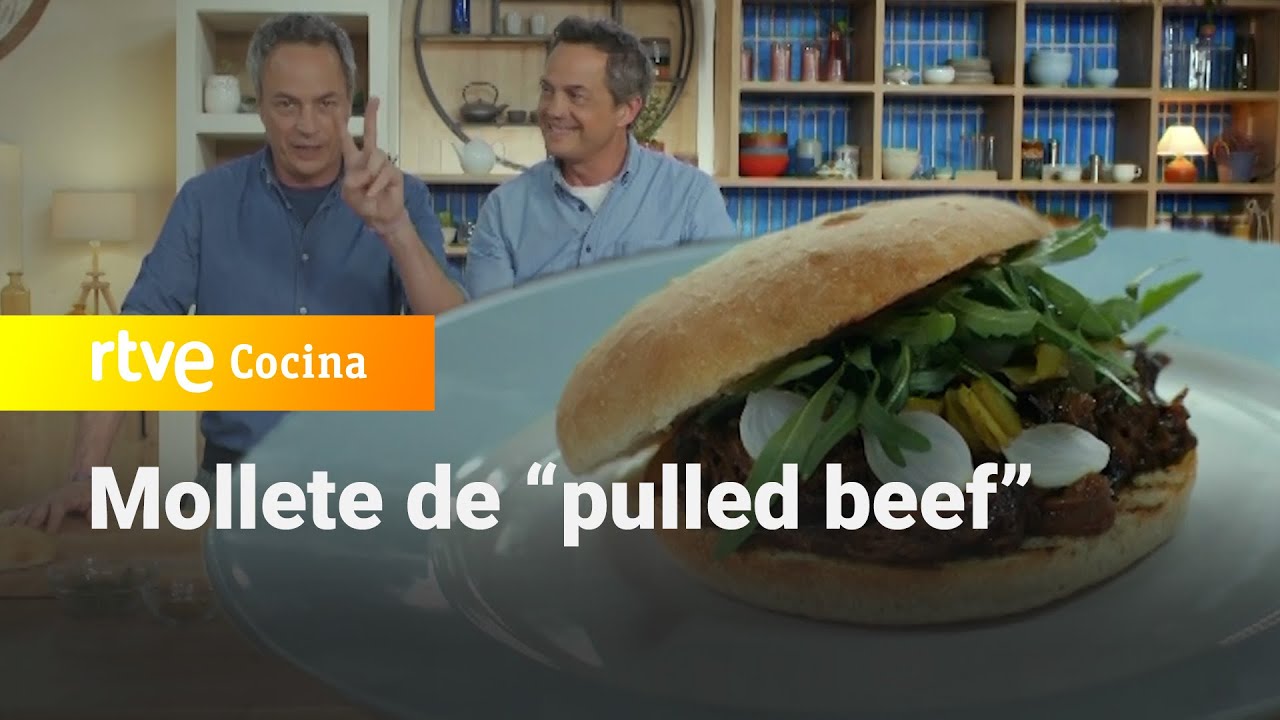 Mollete de 'pulled beef' - Menudos Torres | RTVE Cocina