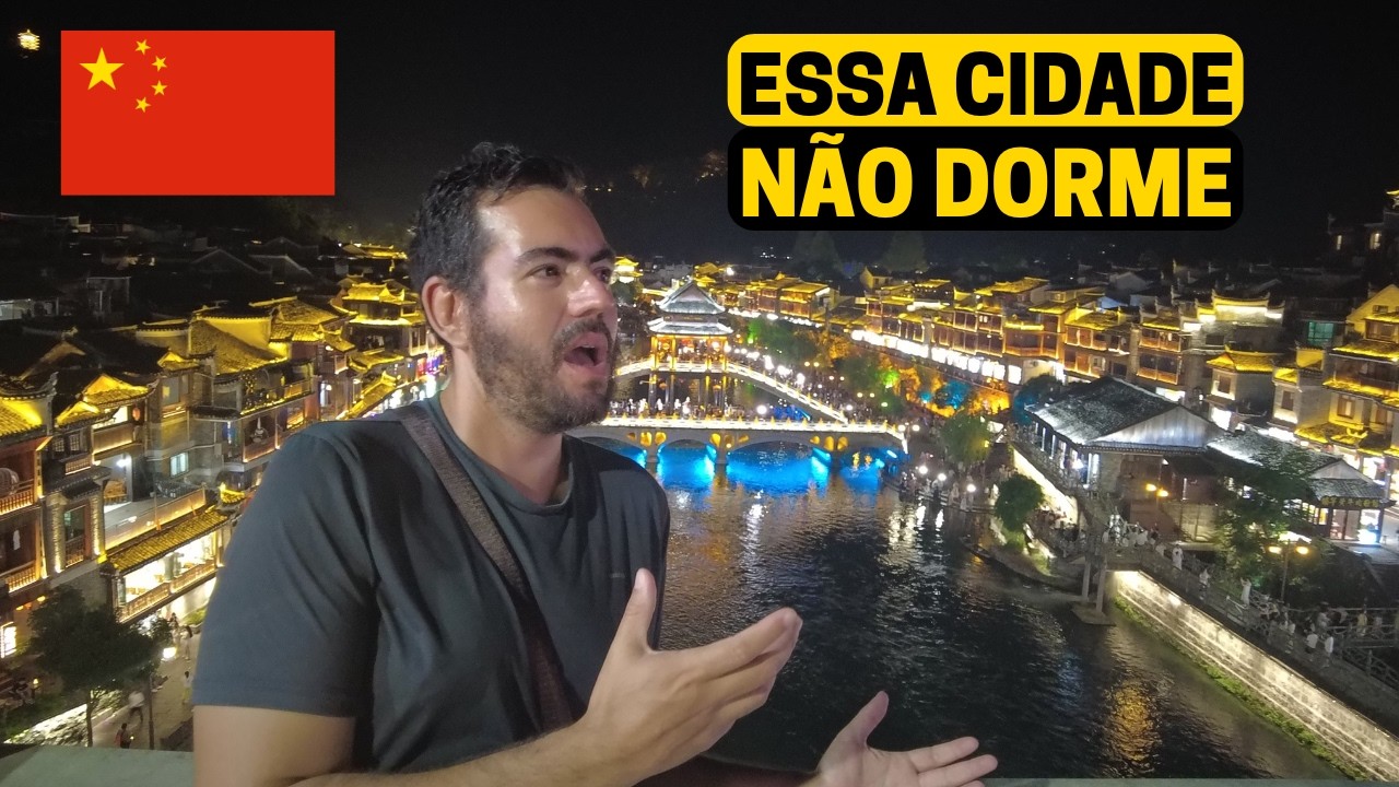 INACREDITÁVEL A CIDADE MAIS BONITA DA CHINA NÃO DORME