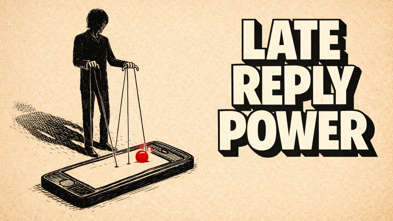 Psychology of People Who Reply Late on Purpose