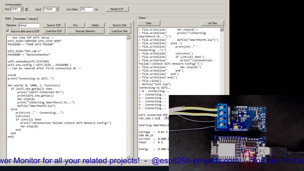 SmartMon v2.7ex - Part4 - Real World example with Thinkspeak data upload